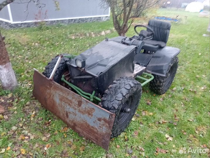 Самодельный трактор 4х4