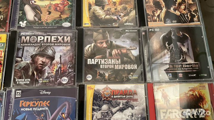 Игры для пк на дисках