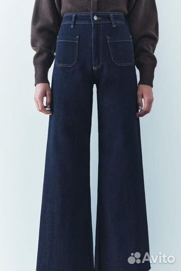 Джинсы кюлоты Zara