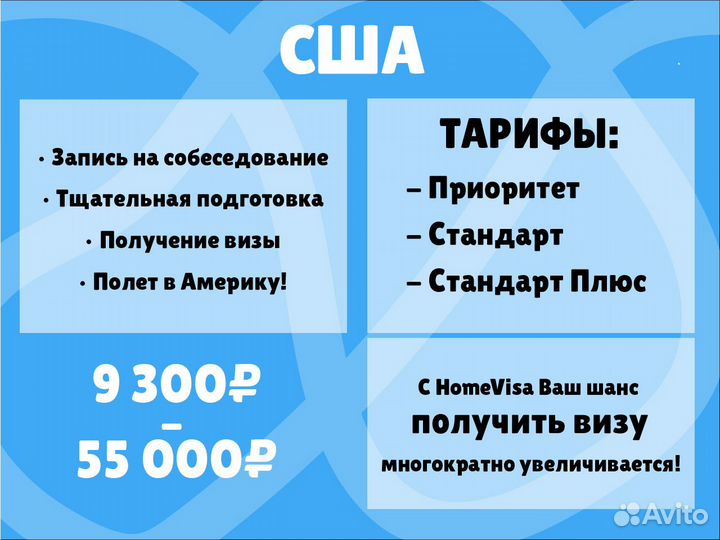 Виза США через бот