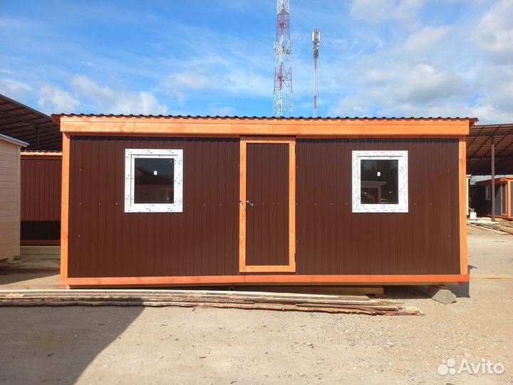 Бытовка Лайк Окно пвх 6х2.3м