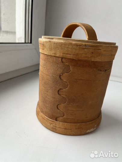 Туесок из бересты с черникой