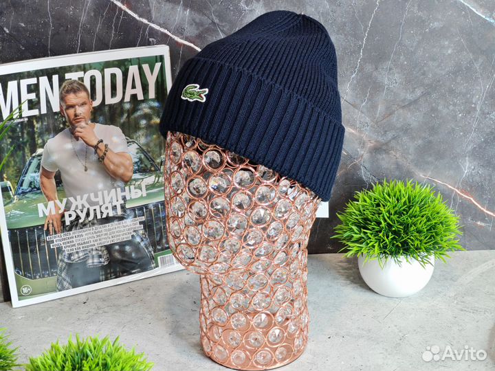 Шапка Лакост мужская легкая