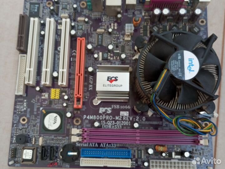 Материнская плата на запчасти