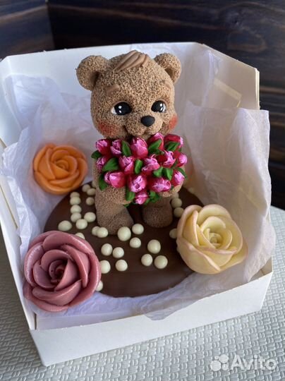 Сладкие шоколадные подарки фигурки мишки зайки