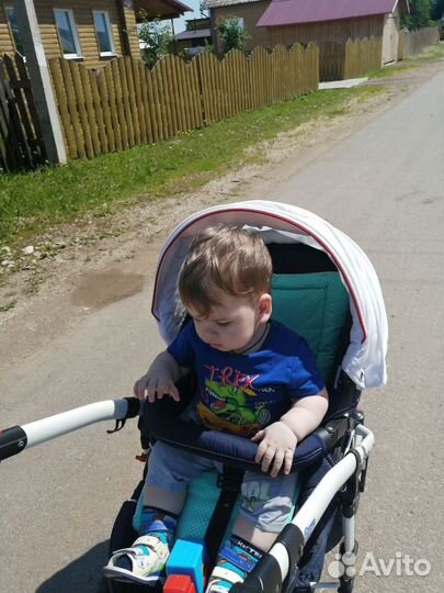 Коляска 3 в 1 bebe mobile toscana