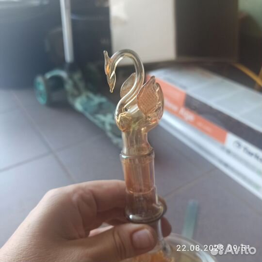 Штоф царевна лебедь и рюмки