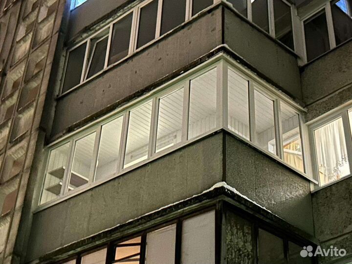 Пластиковые окна на большую лоджию