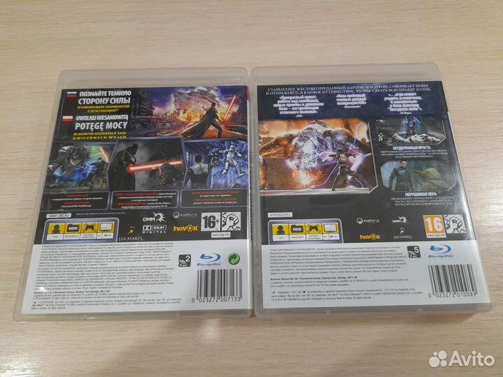 Star Wars: The Force Unleashed 1-2 (PS3)