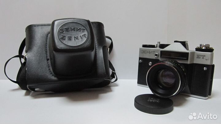 Пленочный Фотоаппарат Зенит ет Объектив Гелиос 44