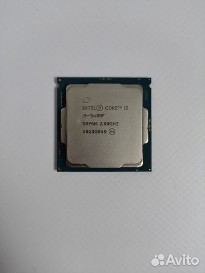 Процессор i5 9400f