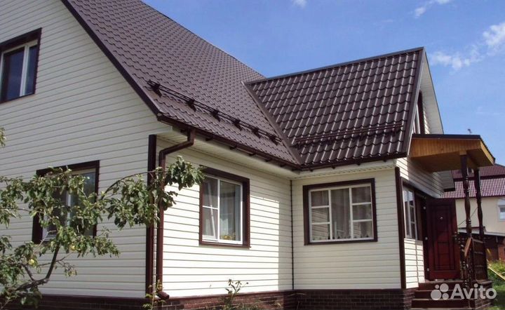 Фальцевая кровля. Металлочерепица