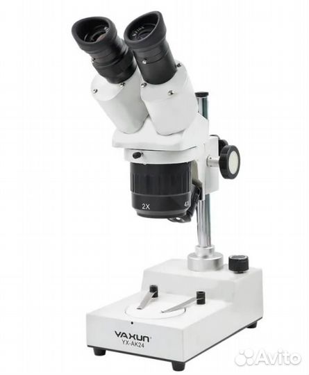 Микроскоп бинокулярный для чистки монет и пайки