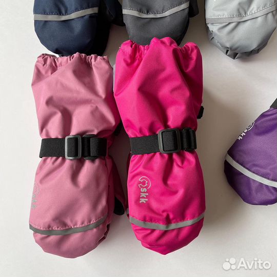 Зимние краги варежки sokoke сококе детские