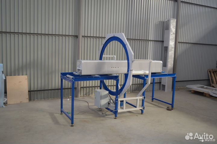 Горизонтальный упаковщик (орбитальный обмотчик)