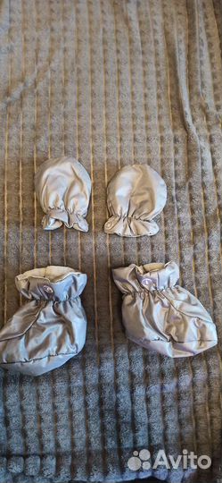 Пинетки и варежки