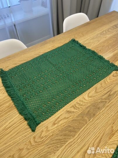 Салфетки нп стол хлопок вязка