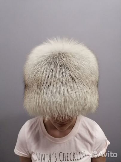 Шапка из меха лисы