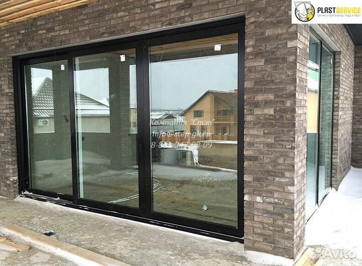 Алюминиевые окна, двери, витражи, раздвижные