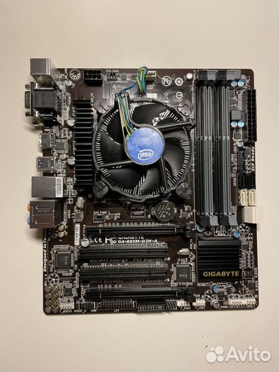 Intel Core i7 4790 + GA-B85M-D3H-A