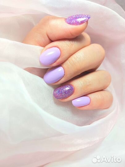 Маникюр (комбинированный), гель лак