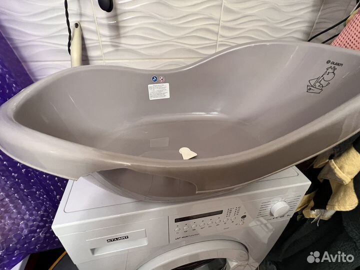 Детская ванночка с гамаком