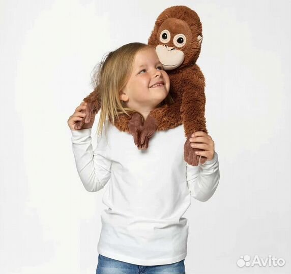 Игрушка gosig golden,обезьяна Дьюнгельског IKEA