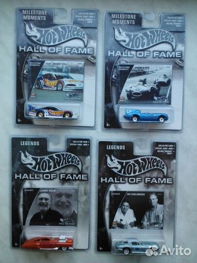 Hot Wheels Hall of Fame Ferrari Ford GT-40 Merc