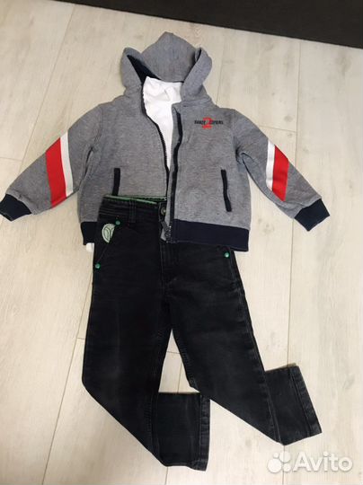 Детские вещи пакетом на мальчика 98