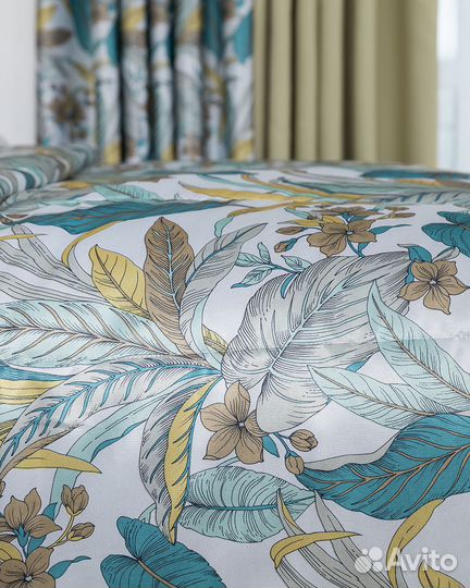 Покрывало Доминик бирюза новое плед на кровать