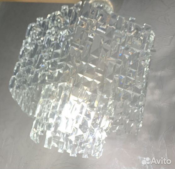 Люстра хрустальная СССР винтаж