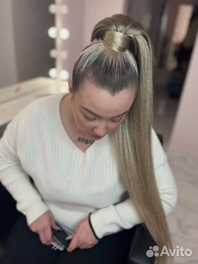 Хвост на резинке