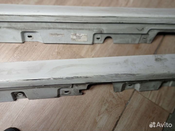 Накладки порогов на BMW 5 f10