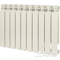 Радиатор алюминиевый bravo 500/80 10 секций stout