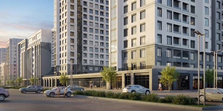 2-к. квартира, 76,9 м², 7/17 эт.