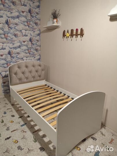 Детская кровать от 3 лет с бортиками