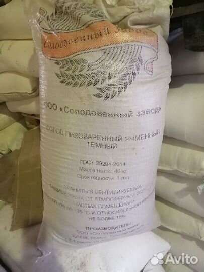 Солод ячменный пивоваренный