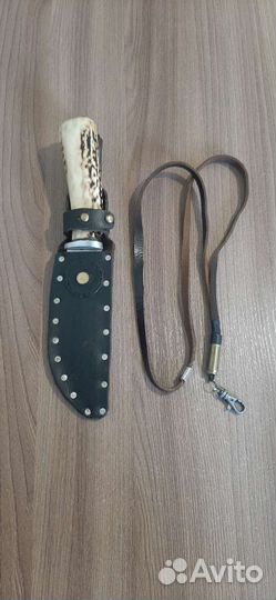 Нож охотничий клапан от бульдозера Коматсу