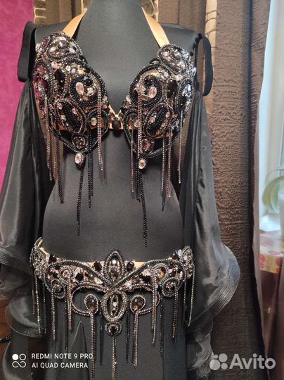 Новый костюм для восточного танца под заказ