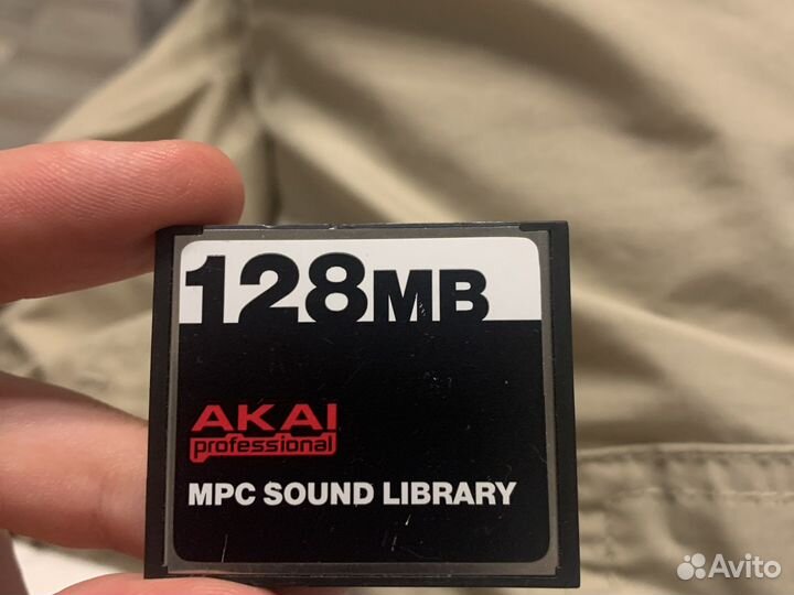 Оригинальная Compact Flash карта для MPC