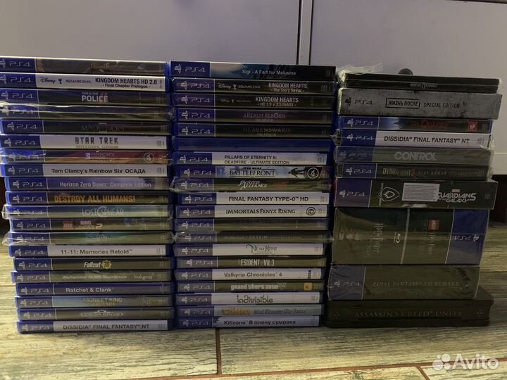 Игры диски для PS4