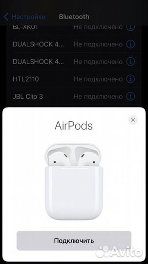 Наушники apple AirPods 1 оригинал