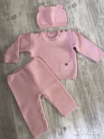 Вязаный Комплект 3-ка