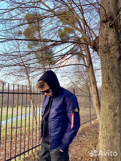 Бомбер Stone island новый