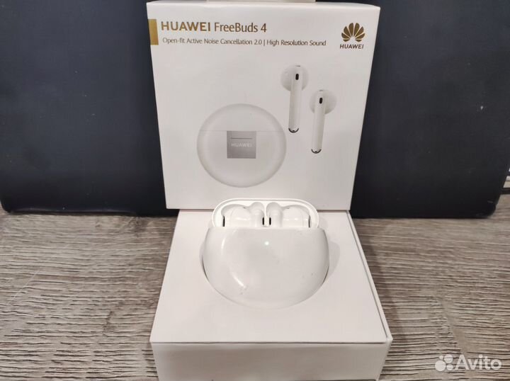 Huawei freebuds 4 белые