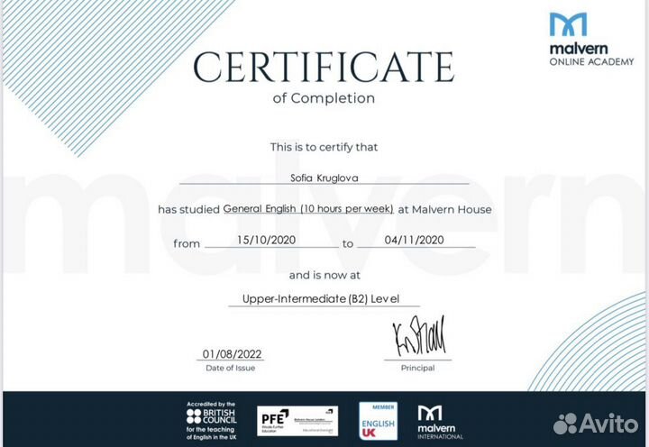 Репетитор по иностраннным языкам онлайн