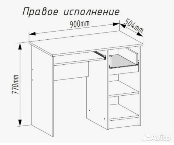 Мс Мори Стол мс-1 правый (мп) Графит