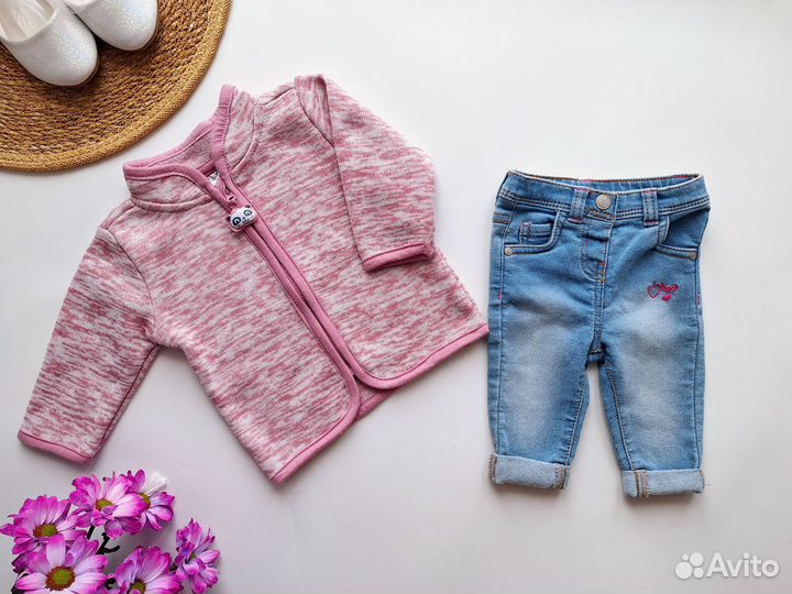 Детские вещи пакетом 56 62 на девочку