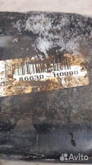 Усилитель заднего бампера задний Kia Rio 4 С 2017