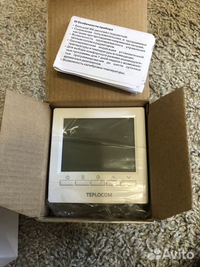Терморегулятор Teplocom новый